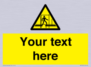 Custom Scaffold Incomplete Sign